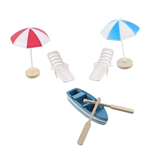Supvox 1Satz Strand Dekoration für Garten Nachhaltige Figuren Strandstühle Boote Sonnenschirme für Kreative Fantasiewelten Langlebig Supvox 1Satz Strand Dekoration für Garten Nachhaltige Figuren Strandstühle Boote Sonnenschirme für Kreative Fantasiewelten Langlebig von Supvox