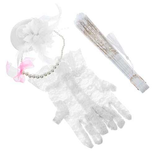 Supvox 1Satz Teeparty Zubehörset Für Cosplay Requisiten Dekorativer Halskette Und Accessoires Für Geburtstags Und Themenpartys Pastellfarben Supvox 1Satz Teeparty Zubehörset Für Cosplay Requisiten Dekorativer Halskette Und Accessoires Für Geburtstags Und Themenpartys Pastellfarben von Supvox