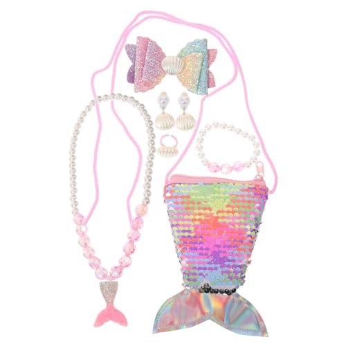 Supvox 1Satz Teiliges Kinderschmuckset Mit Halskette Und Armband Für Bastelprojekte Zur Party von Supvox