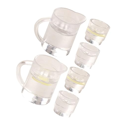 Supvox 1Satz Wasser Requisite Mini Wasserkocher Und Wasserbecher Für Puppenhaus Dekoration Zubehör Für Szenen Teiliges Set Für Kreative Spielwelten Supvox 1Satz Wasser Requisite Mini Wasserkocher Und Wasserbecher Für Puppenhaus Dekoration Zubehör Für Szenen Teiliges Set Für Kreative Spielwelten von Supvox