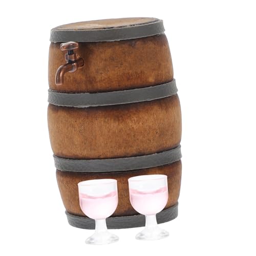 Supvox 1Satz Weinfass Figuren Für Puppenhaus Garten Dekoration Retro Bar Zubehör Für Sammler Miniaturen Supvox 1Satz Weinfass Figuren Für Puppenhaus Garten Dekoration Retro Bar Zubehör Für Sammler Miniaturen von Supvox