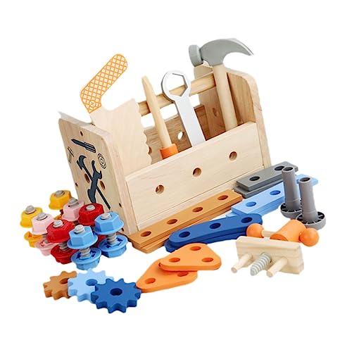 Supvox 1Satz Werkzeugkasten Für Lernspielzeug Zur Kognitiver Fähigkeiten Sicheres Und Tragbares Werkzeugset Für Kreative Rollenspiele Für Jungen Supvox 1Satz Werkzeugkasten Für Lernspielzeug Zur Kognitiver Fähigkeiten Sicheres Und Tragbares Werkzeugset Für Kreative Rollenspiele Für Jungen von Supvox