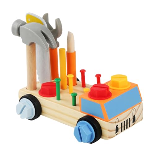 Supvox 1Satz Werkzeugset für Montessori Schraubendreher Brett aus Holz Pädagogisches und Problemlösungsfähigkeiten Sicheres und Kreatives Lernspielzeug Supvox 1Satz Werkzeugset für Montessori Schraubendreher Brett aus Holz Pädagogisches und Problemlösungsfähigkeiten Sicheres und Kreatives Lernspielzeug von Supvox