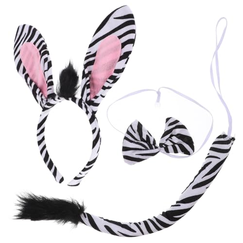Supvox 1Satz Zebra Kostüm Fliege Für Mottopartys Cosplay Und Karneval Teiliges Zubehör Für Erwachsene Fesselnde Auftritte Supvox 1Satz Zebra Kostüm Fliege Für Mottopartys Cosplay Und Karneval Teiliges Zubehör Für Erwachsene Fesselnde Auftritte von Supvox