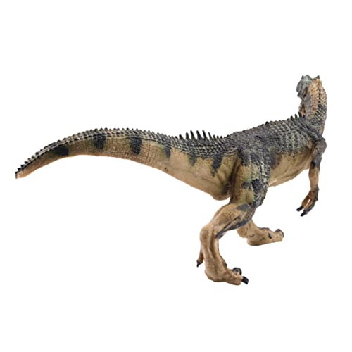Supvox 1Stück Allosaurus Dinosaurier Modell Realistisches Dinosaurier Für Sicheres Umweltfreundliches Material Stabile Standfestigkeit Glatten Oberflächen von Supvox