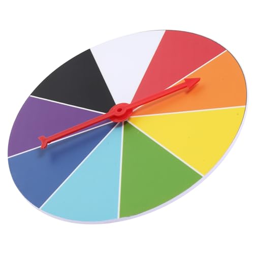 Supvox 1Stück Glücksspiel Drehteller für Partys Wandspielzeug mit Leicht Drehendem Rad für Geburtstagsfeiern Messen und Schulveranstaltungen Langlebig Supvox 1Stück Glücksspiel Drehteller für Partys Wandspielzeug mit Leicht Drehendem Rad für Geburtstagsfeiern Messen und Schulveranstaltungen Langlebig von Supvox