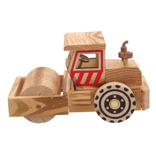Supvox 1Stück Holz Straßenroller Für Mini Engineering Truck Modell Mit Rückzugsfunktion Langlebiges Und Leichtes Für Jungen Und Ab Jahr Für Kreatives Im Freien Supvox 1Stück Holz Straßenroller Für Mini Engineering Truck Modell Mit Rückzugsfunktion Langlebiges Und Leichtes Für Jungen Und Ab Jahr Für Kreatives Im Freien von Supvox