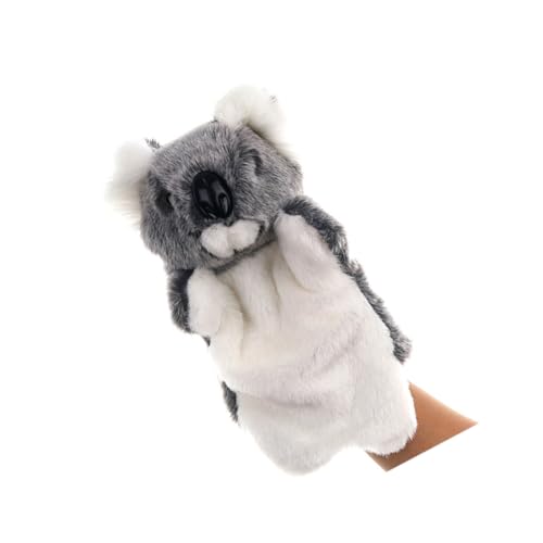 Supvox 1Stück Kuschelige Koala Handpuppe aus Plüsch für Interaktive Geschichtenerzähler Fantasieaktivitäten Fördert Eltern Junge Mädchen Kommunikation Zufälliger Stil von Supvox