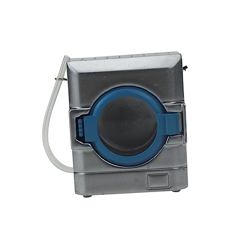 Supvox 1Stück Mini Waschmaschine Simulationswaschmaschine Modell Für DIY Lebensmittel Szene Zubehör Für Puppenhaus Und Rollenspiele Kreatives Design Aus Leichtem Material von Supvox