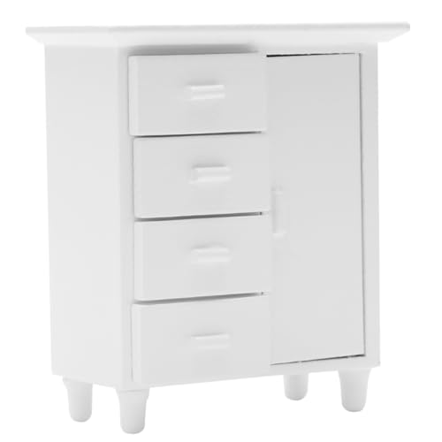 Supvox 1Stück Möbel DIY Mini Schrank Modell Für Puppenhaus Dekoration Stabil Und Einfach Zusammenzubauen Perfektes Für Kreative Mini Hausgestaltung von Supvox