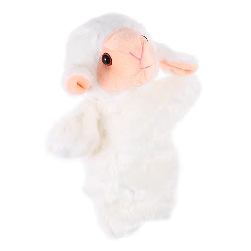 Supvox 1Stück Plüsch Schaf Handpuppe Niedliches Cartoon für Rollenspiele und Fantasievolles aus Umweltfreundlichem Material für Geburtstage Supvox 1Stück Plüsch Schaf Handpuppe Niedliches Cartoon für Rollenspiele und Fantasievolles aus Umweltfreundlichem Material für Geburtstage von Supvox