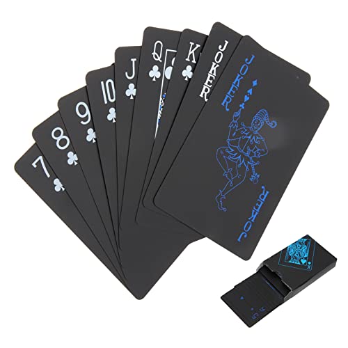 Supvox 2 Boxen wasserdichte Spielkarten Poker tragbare Karten Brettspiele- Spielkarneval Kartenspiel gedruckte Karten für Spiel lustiges Spiel Plastik von Supvox