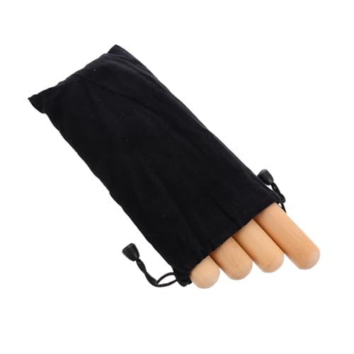 Supvox 2 Paare Lummi-Stick Griff natürlich Hickory Tamburine Musical Kind Rhythmusstöcke mit Tragetasche Rhythmus-Sticks für Anfänger Musik lummi Sticks Rhythmusstock Holz Supvox 2 Paare Lummi-Stick Griff natürlich Hickory Tamburine Musical Kind Rhythmusstöcke mit Tragetasche Rhythmus-Sticks für Anfänger Musik lummi Sticks Rhythmusstock Holz von Supvox