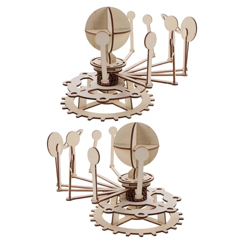 Supvox 2 Sätze DIY Holz-Sonnensystem Puzzle Kit Neun Planeten Modell Stem Lernspielzeug für Familien Schule Wissenschaftliches Lernmodell Supvox 2 Sätze DIY Holz-Sonnensystem Puzzle Kit Neun Planeten Modell Stem Lernspielzeug für Familien Schule Wissenschaftliches Lernmodell von Supvox