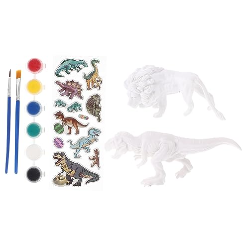 Supvox 2 Sätze Farbige Dinosaurierspielzeug kleine Spielsachen Dinosaurier Kinderspielzeug DIY-Dinosaurier Dinosaurier malen Vinyl Supvox 2 Sätze Farbige Dinosaurierspielzeug kleine Spielsachen Dinosaurier Kinderspielzeug DIY-Dinosaurier Dinosaurier malen Vinyl von Supvox