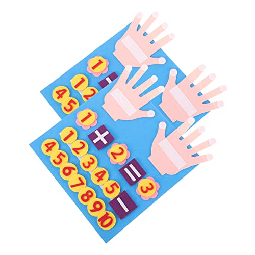 Supvox 2 Sätze Filz Mathe Spielset Set Lernspielzeug Fingerzählspielzeug Vorschule Pädagogisch Robust Sicher Zahlenverständnis Fördern Supvox 2 Sätze Filz Mathe Spielset Set Lernspielzeug Fingerzählspielzeug Vorschule Pädagogisch Robust Sicher Zahlenverständnis Fördern von Supvox
