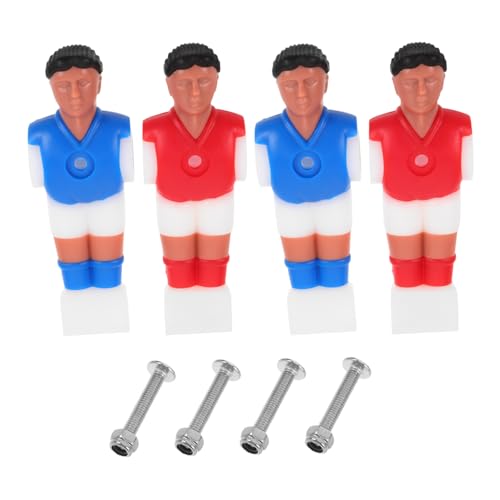 Supvox 2 Sätze Foosball Player Figurines aus Robustem Kunststoff mit Präzisem Design für Verbesserten Griff und Realistische Spielfiguren Geeignet für Heim Bürospielspaß von Supvox
