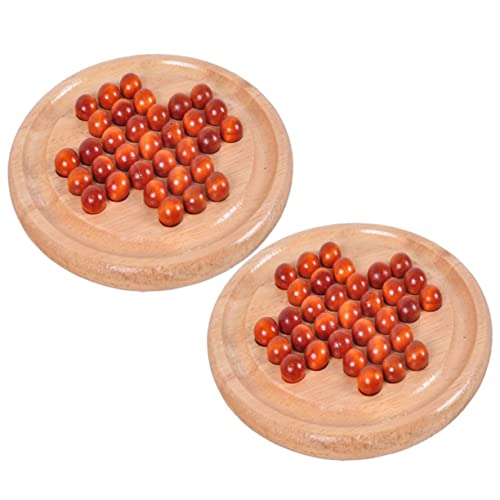 Supvox 2 Sätze Holz Schachspiel Teiliges Brettspiel für Erwachsene und Geduldspiel für Partys Reisen und Freizeitaktivitäten Fördert Gedächtnis Denkfähigkeiten Supvox 2 Sätze Holz Schachspiel Teiliges Brettspiel für Erwachsene und Geduldspiel für Partys Reisen und Freizeitaktivitäten Fördert Gedächtnis Denkfähigkeiten von Supvox