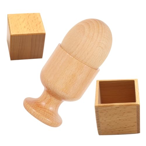 Supvox 2 Sätze Holzspielzeug für Hand Auge Koordination mit Eier und Eierbecher Sowie Würfel und Box Spielset Robustes Montessori Lernspielzeug zur Sensorischen für Kleinkinder Supvox 2 Sätze Holzspielzeug für Hand Auge Koordination mit Eier und Eierbecher Sowie Würfel und Box Spielset Robustes Montessori Lernspielzeug zur Sensorischen für Kleinkinder von Supvox