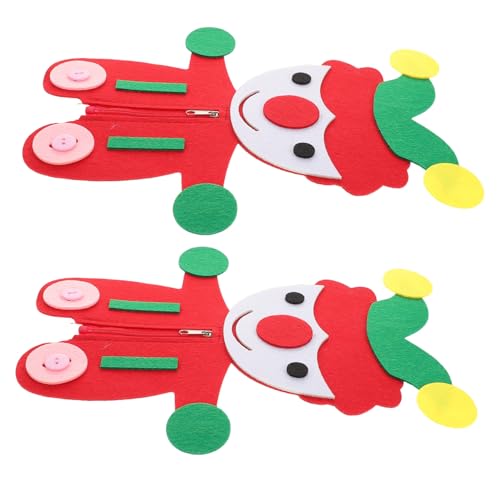 Supvox 2 Sätze Interaktives Zipper Lernspielzeug für Robustem Vliesstoff Fördert Kreativität und Feinmotorik für DIY Projekte und Frühkindliche Entwicklung Supvox 2 Sätze Interaktives Zipper Lernspielzeug für Robustem Vliesstoff Fördert Kreativität und Feinmotorik für DIY Projekte und Frühkindliche Entwicklung von Supvox