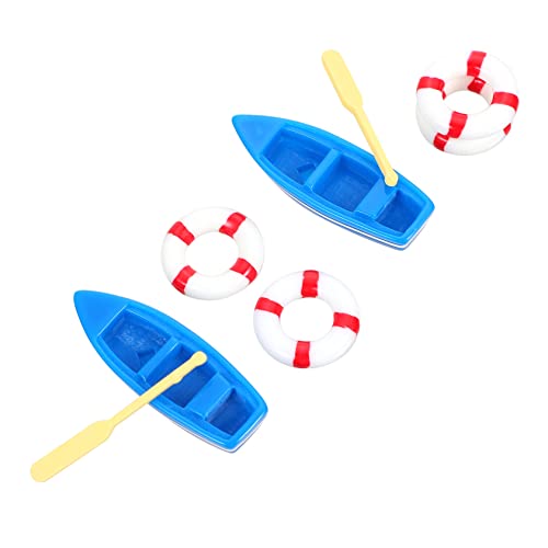 Supvox 2 Sätze Marine dekorative Ornamente Minispielzeug für Mikro-Sommer-Strand-Kit Mini-Ornament Mini-Strandszenenverzierung Miniaturboot Mini-Paddel Simulationsboot Plastik Blue Supvox 2 Sätze Marine dekorative Ornamente Minispielzeug für Mikro-Sommer-Strand-Kit Mini-Ornament Mini-Strandszenenverzierung Miniaturboot Mini-Paddel Simulationsboot Plastik Blue von Supvox