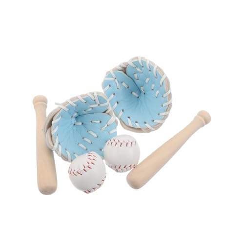 Supvox 2 Sätze Mini Baseball Zubehör Set Kleine Baseballschläger Handschuhe Bälle Miniatur Sportset Für Puppenhaus Dekoration Leicht Tragbar Robust Für Familien Spiele Supvox 2 Sätze Mini Baseball Zubehör Set Kleine Baseballschläger Handschuhe Bälle Miniatur Sportset Für Puppenhaus Dekoration Leicht Tragbar Robust Für Familien Spiele von Supvox