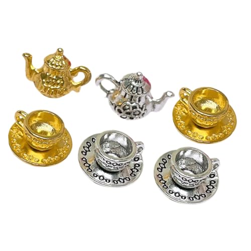Supvox 2 Sätze Mini- -kaffeemaschine-Set Miniatur-Dinge Mini-hausdekoration Teezubehör Küche Rollenspiel Puppenhaus Teetasse Puppenhaus Zubehör Mini Miniaturutensilien Metall Supvox 2 Sätze Mini- -kaffeemaschine-Set Miniatur-Dinge Mini-hausdekoration Teezubehör Küche Rollenspiel Puppenhaus Teetasse Puppenhaus Zubehör Mini Miniaturutensilien Metall von Supvox
