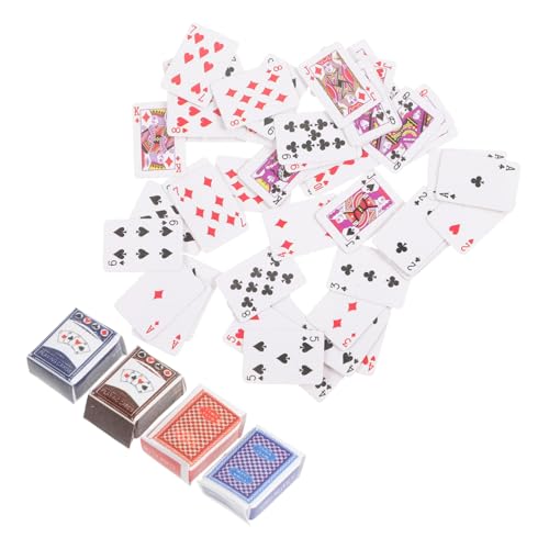 Supvox 2 Sätze Partykartenspiele Für Erwachsene Kleine Spielkarten Kartenspielzeug Kinderspielzeug Spielkarten Für Zu Hause Mini-kartenspiele Miniatur-pokerkarten Papier Supvox 2 Sätze Partykartenspiele Für Erwachsene Kleine Spielkarten Kartenspielzeug Kinderspielzeug Spielkarten Für Zu Hause Mini-kartenspiele Miniatur-pokerkarten Papier von Supvox