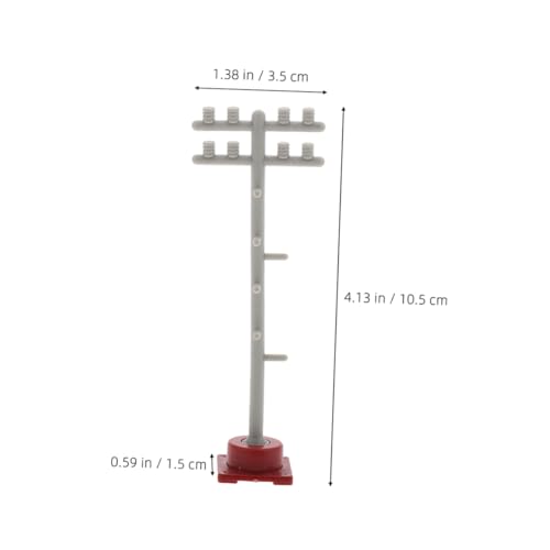 Supvox 2 Sätze Präzise Sandkasten Zubehör mit Lichtsignalen und Signallichtern für Realistische Bahnhofslandschaften Supvox 2 Sätze Präzise Sandkasten Zubehör mit Lichtsignalen und Signallichtern für Realistische Bahnhofslandschaften von Supvox