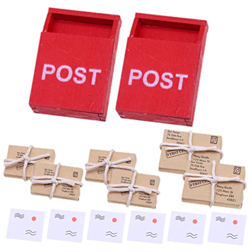 Supvox 2 Sätze Puppenhaus kinderspielzeug für spielsachen für Attraktives Kid Toys Mini-Briefkastenfigur dekorativer Kleiner Briefkasten Papier Supvox 2 Sätze Puppenhaus kinderspielzeug für spielsachen für Attraktives Kid Toys Mini-Briefkastenfigur dekorativer Kleiner Briefkasten Papier von Supvox