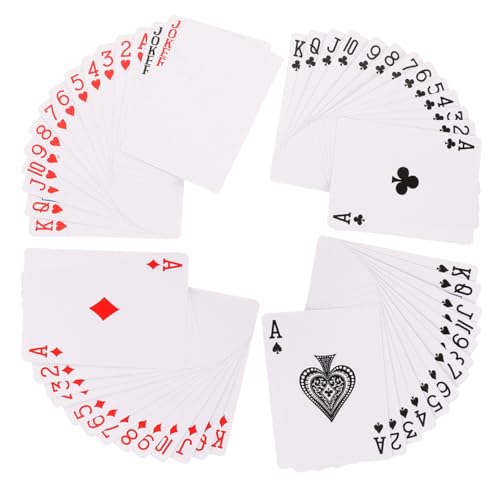 Supvox 2 Sätze Spielkarten mit Wärmeübertragung blankokarten Spielkarten DIY Leere Spielkarten Basteln mit Spielkarten Kreative Spielkarten schicke Spielkarten Pokerzubehör Papier Supvox 2 Sätze Spielkarten mit Wärmeübertragung blankokarten Spielkarten DIY Leere Spielkarten Basteln mit Spielkarten Kreative Spielkarten schicke Spielkarten Pokerzubehör Papier von Supvox