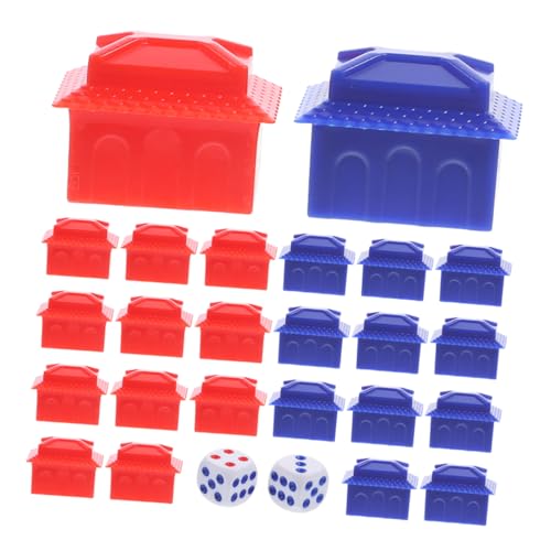 Supvox 2 Sätze Spielschachzubehör Ersatzzubehör für Schachspiele Schach für Brettspiel Mini-Hotelhaus-Requisiten Reicher Mann, Brettspielhotel Brettspielhaus Plastik Supvox 2 Sätze Spielschachzubehör Ersatzzubehör für Schachspiele Schach für Brettspiel Mini-Hotelhaus-Requisiten Reicher Mann, Brettspielhotel Brettspielhaus Plastik von Supvox