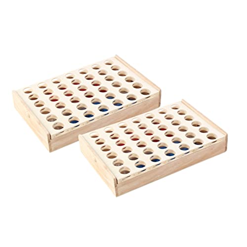 Supvox 2 Sätze Vier-Spiele-Schachspiel Stereo-Schachspielzeug Schachkampf Schachbrettspiel Schach Intellektuelles kreatives Kinderspielzeug Holz Supvox 2 Sätze Vier-Spiele-Schachspiel Stereo-Schachspielzeug Schachkampf Schachbrettspiel Schach Intellektuelles kreatives Kinderspielzeug Holz von Supvox