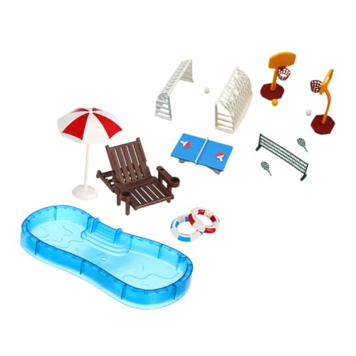Supvox 2 Satz Miniaturmöbel Strandzubehör Puppenhaus Deko für Kreative Spielwelten Schwimmring Strandstuhl und Basketballkorb für Innen und Außeneinsatz Supvox 2 Satz Miniaturmöbel Strandzubehör Puppenhaus Deko für Kreative Spielwelten Schwimmring Strandstuhl und Basketballkorb für Innen und Außeneinsatz von Supvox