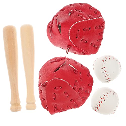 Supvox 2 Sets Baseballschläger Handschuhe Für Miniatur Rollenspiele Mini Baseball Miniaturen Zum Basteln Weihnachtsminiaturen Miniatur Ornamente Stoff Supvox 2 Sets Baseballschläger Handschuhe Für Miniatur Rollenspiele Mini Baseball Miniaturen Zum Basteln Weihnachtsminiaturen Miniatur Ornamente Stoff von Supvox