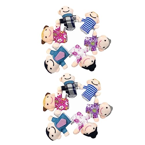 Supvox 2 Sets Handpuppen Spielzeugpuppen von Supvox