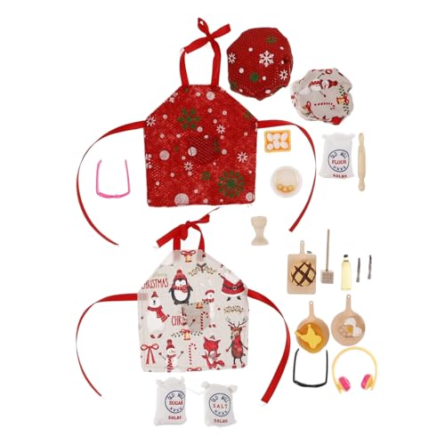 Supvox 2 Sets Miniatur Backspielzeug Set Kinderpuppe Und Zubehör Miniaturen Für Die Schürze Hat Miniatur Backrequisiten Simulations Backmodelle Miniatur Backzubehör Kleine Dinge Supvox 2 Sets Miniatur Backspielzeug Set Kinderpuppe Und Zubehör Miniaturen Für Die Schürze Hat Miniatur Backrequisiten Simulations Backmodelle Miniatur Backzubehör Kleine Dinge von Supvox