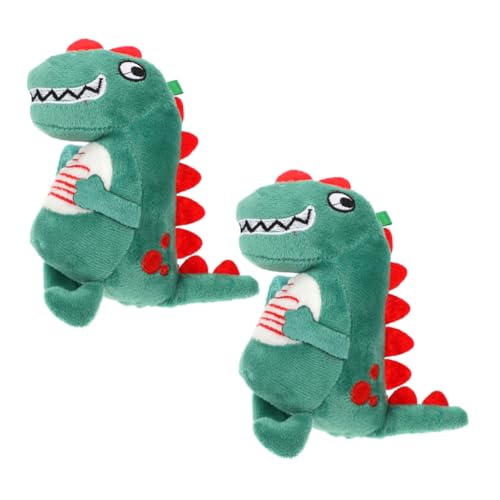 Supvox 2 Stck Plüsch Dinosaurier Klatscharmbänder für Süße Slap Armbänder als Mitgebsel für Geburtstagsfeiern Tierisch Niedliche Designs Langlebig und Sicher von Supvox