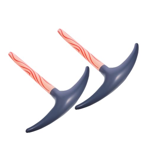 Supvox 2 Stück Aufblasbare Spitzhacke aus Sicherem PVC Lustiges Trickspielzeug für Kindergeburtstag Halloween Partydeko Leicht Aufzublasen Fördert Motorik und Koordination Vielseitig für von Supvox