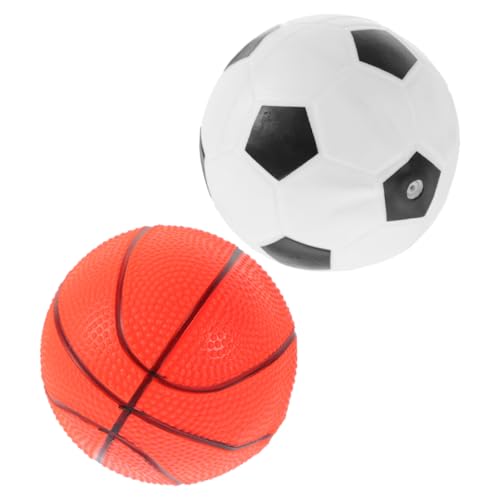 Supvox 2 Stück Aufblasbares Ballspielzeug Pädagogischer Klopfball Kickbälle Für Handball Für Spielplatzball Springball Für Pädagogischer Springender Ball Kickball PVC von Supvox