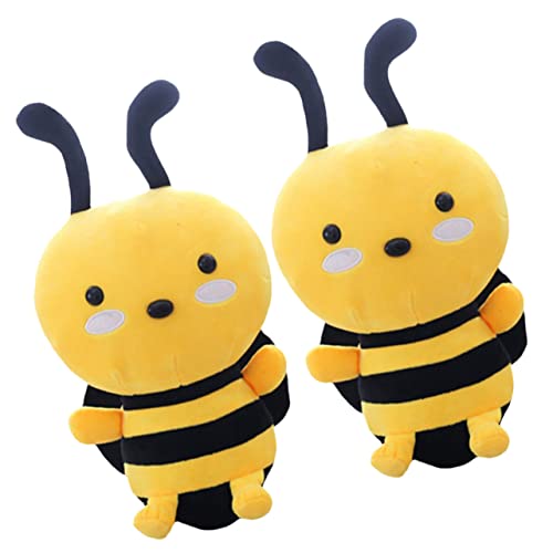 Supvox Mini-plüsch-bienenpuppe Stofftier Tierkissen Partygeschenk Für Jungen Und Mädchen von Supvox