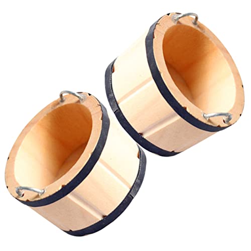 Supvox 2 Stück Blockfarbenes Holzfass Mini-holzfass Miniatur-holzeimer Kleiner Holzeimer Miniatur-Eimer- Miniaturspielzeug Künstliche Eimer Kleines Holzfass Mini-holzeimer Metall Supvox 2 Stück Blockfarbenes Holzfass Mini-holzfass Miniatur-holzeimer Kleiner Holzeimer Miniatur-Eimer- Miniaturspielzeug Künstliche Eimer Kleines Holzfass Mini-holzeimer Metall von Supvox