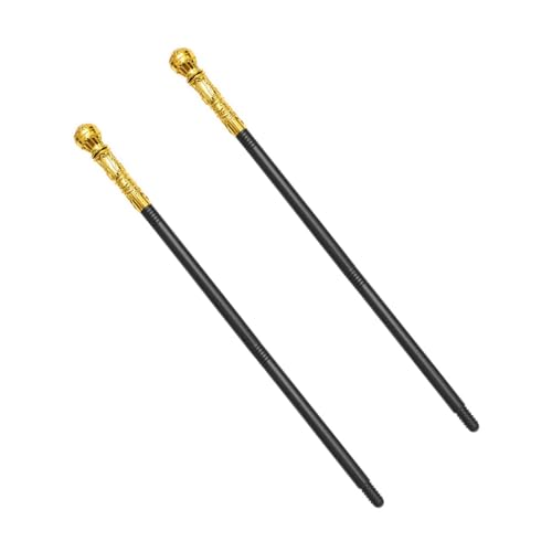 Supvox 2 Stück Bühnenrequisiten Königszepter aus Stabilem Kunststoff Verstellbar Magischer Herrscherstab für Kostüme und Halloween Cosplay von Supvox