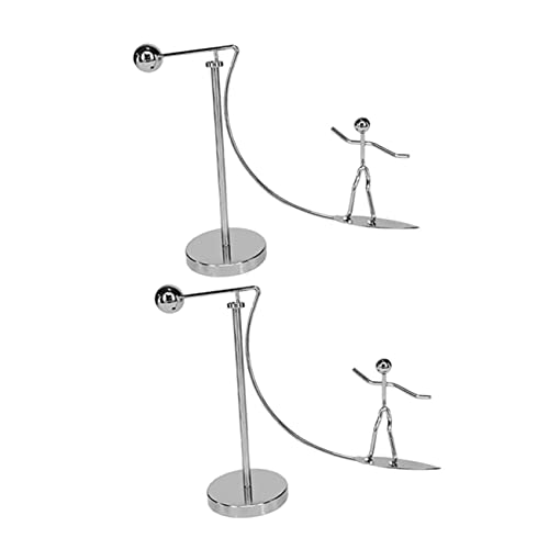 Supvox 2 Stück Büro Metallornament Strandspielzeug Surfzubehör Herrenspielzeug Balancieren Für Trotzend Mini Tumbler Balance Surf Dekore Balance Surf Statue Stahl Silber Supvox 2 Stück Büro Metallornament Strandspielzeug Surfzubehör Herrenspielzeug Balancieren Für Trotzend Mini Tumbler Balance Surf Dekore Balance Surf Statue Stahl Silber von Supvox