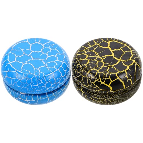 Supvox 2 Stück Bunte Crack Design Yoyo Bälle für Tragbar und Lustig Fördert Hand Augen Koordination und Bewegung für Partys und Spielaktivitäten Supvox 2 Stück Bunte Crack Design Yoyo Bälle für Tragbar und Lustig Fördert Hand Augen Koordination und Bewegung für Partys und Spielaktivitäten von Supvox
