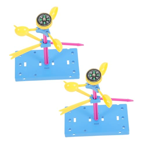 Supvox 2 Stück DIY-pädagogische Technische Experimente Spielzeuge Wissenschaftliches Lernspielzeug DIY Windfahne Windfahnenspielzeug Für Zu Hause Zusammenbauen Plastik Supvox 2 Stück DIY-pädagogische Technische Experimente Spielzeuge Wissenschaftliches Lernspielzeug DIY Windfahne Windfahnenspielzeug Für Zu Hause Zusammenbauen Plastik von Supvox