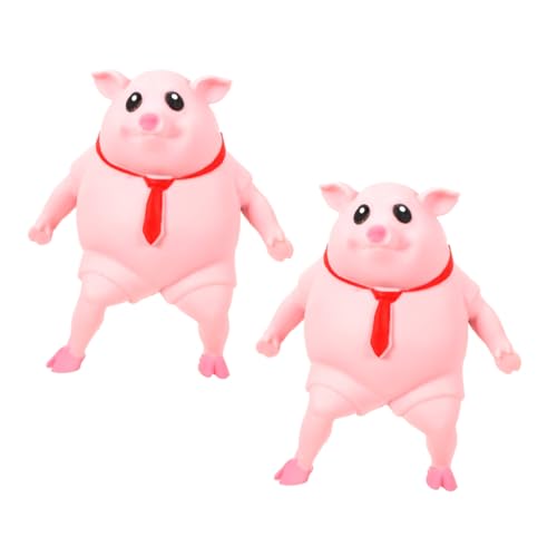 Supvox 2 Stück Dekompressionsspielzeug Stress beruhigendes drücken Tiere quetschen Kompaktes Stressspielzeug Cartoon - lustiges dehnbares Sand Rosa Supvox 2 Stück Dekompressionsspielzeug Stress beruhigendes drücken Tiere quetschen Kompaktes Stressspielzeug Cartoon - lustiges dehnbares Sand Rosa von Supvox