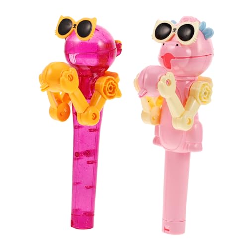 Supvox 2 Stück Dinosaurier Lolli Roboter Dinosaurier Pop Up Candybots Durchsichtiger Schokoladenhalter Lolli Halter Saugnapfhalter Für Riesige Lolli Dekorationen Dino Pop Up von Supvox