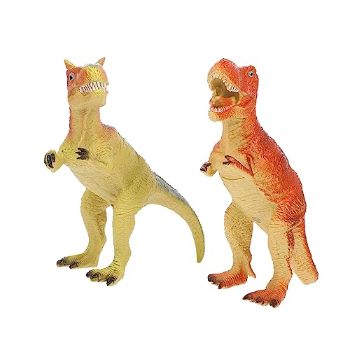 Supvox 2 Stück Dinosaurier Modell Dinosaurier Figuren Realistische Lehr Requisiten Klingende Dinosaurier Modelle Klingende Dinosaurier Spielzeuge Desktop Verzierungen Dinosaurier von Supvox