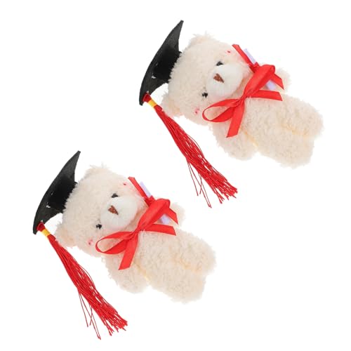 Supvox 2 Stück Dr Bär Puppe Abschlussbär Figur High School Abschlussfeier Gastgeschenke Mini Abschluss Plüschbären 2024 Abschlussdekorationen Abschluss Plüschtier Beige Plüsch Supvox 2 Stück Dr Bär Puppe Abschlussbär Figur High School Abschlussfeier Gastgeschenke Mini Abschluss Plüschbären 2024 Abschlussdekorationen Abschluss Plüschtier Beige Plüsch von Supvox